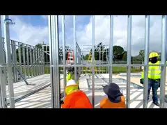 2 Bedroom Prefab House With Central Air Conditioning System And 2PAC Cabins Stone Countertop