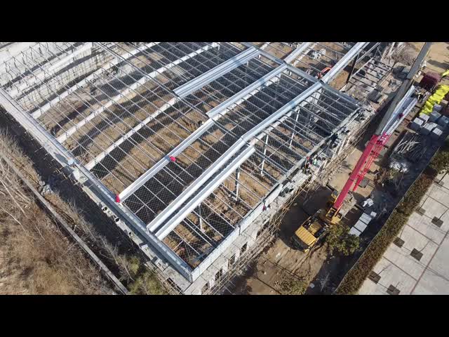 Prefab Steel Structure Building for Industrial Workshops Q235B Q355B