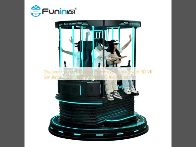 Discover the Next Level of Immersive Gaming with 9D VR Simulator 2620*1480*2080mm 55 Inch Screen