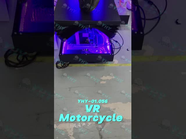Indoor Amusement Park VR Racing Motorcycle Simulator For Sale