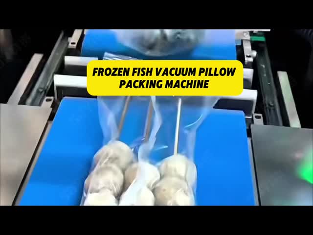 Automatic Vegetable Pillow Packing Machine with Vacuum Function