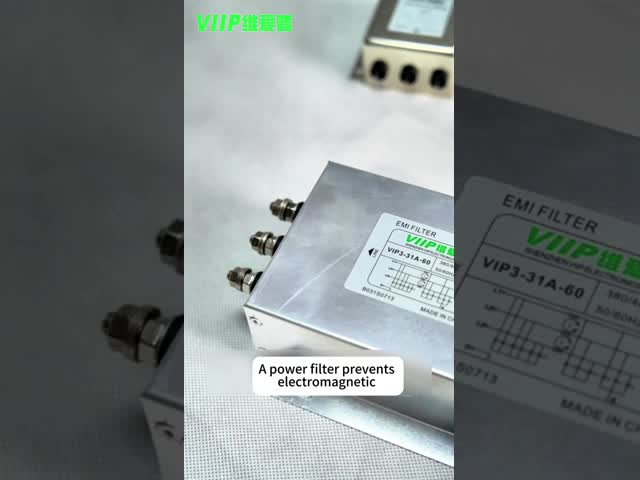 Low Pass Inverter EMI Filter with 50dB Min Insertion Loss and 50Ω Input Impedance