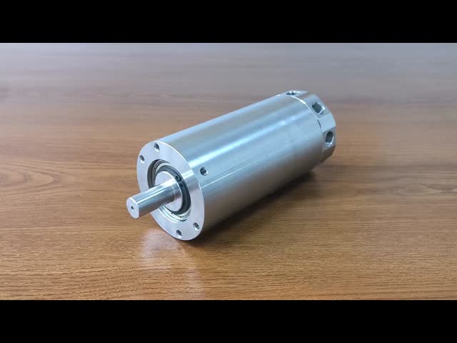 4 In 4 Out Through Hole Gas Rotary Union G3/8 Interface Center Hole 30mm OD 99mm