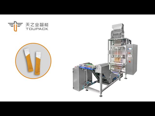 Automatic 6 Line 8 Line Vffs Drink Powder Sachet Filling Packing Machine Colostrum Powder Stick Pack Multi Lane Packing Machine