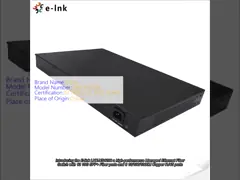 12 10G SFP+ Fiber ports + 8 10/100/1000M Copper RJ45 ports Managed Ethernet Fiber Switch