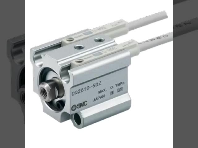 SMC CQ2B Compact Double Acting Pneumatic Cylinder Aluminum Alloy