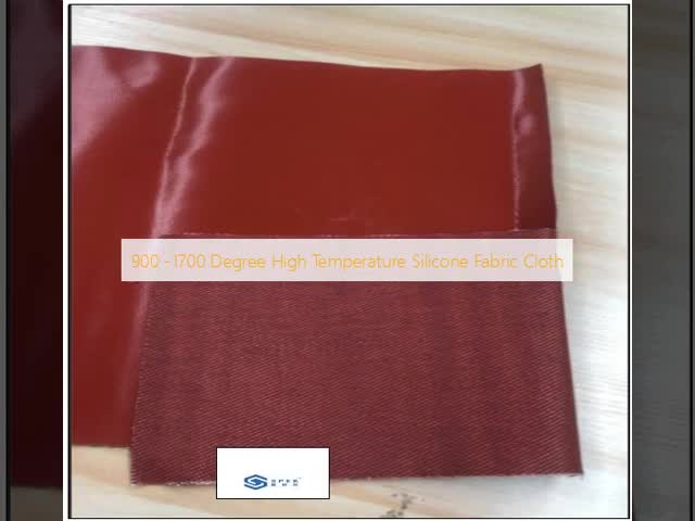 900 -1700 Degree High Temperature Silicone Fabric Cloth