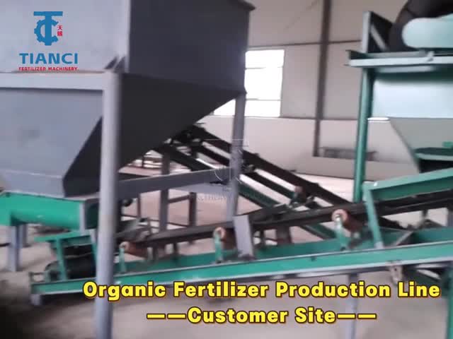 Compost fertilizer granulation equipment production line organic fertilizer pellet making machine