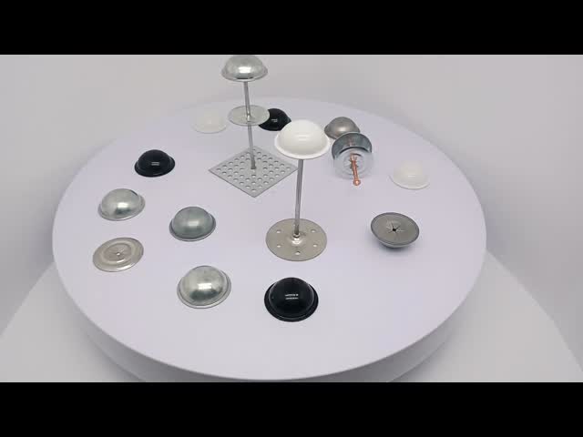 Polishing Dome Cap Washer with Aluminum or Stainless Steel Cap for Insulation Fixing