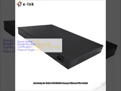 12 ports 10G SFP+ en fibre + 8 ports 10/100/1000M RJ45 en cuivre Commutateur Ethernet géré en fibre