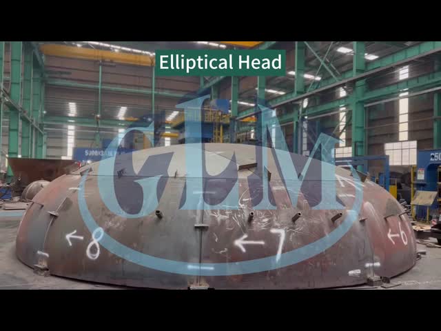2mm 200mm ASME Pressure Vessel Dished Ends Ms Dish End Ellipsoidal Shaped