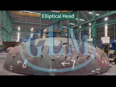 2 мм 200 мм ASME сосуды под давлением Концы тарелки Ms Концы тарелки Эллипсоидная форма
