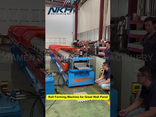 Roll Forming Machine for great wall panel, wall panel roll forming machine, metal forming, metal roofing