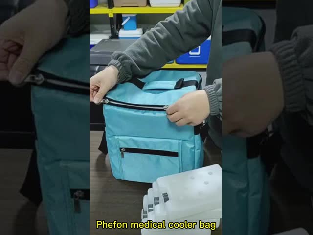 Premium Medical Cooler Bag Short Temperature Retention Insulated for Medications, Vaccines & Insulin Storage