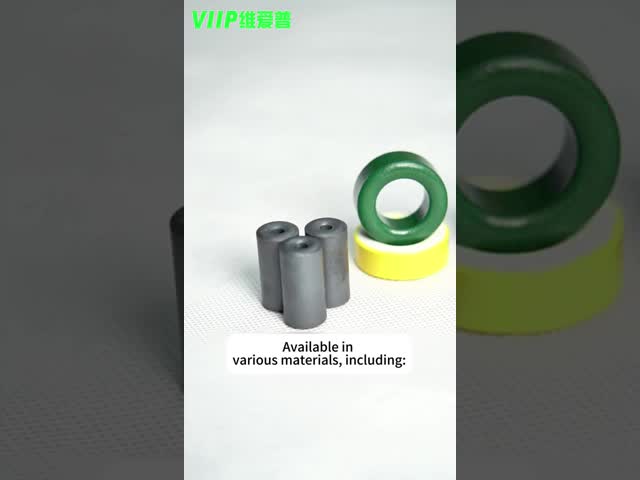 V19001 Black Ferrite Core Inductor For Electromagnetic Compatibility