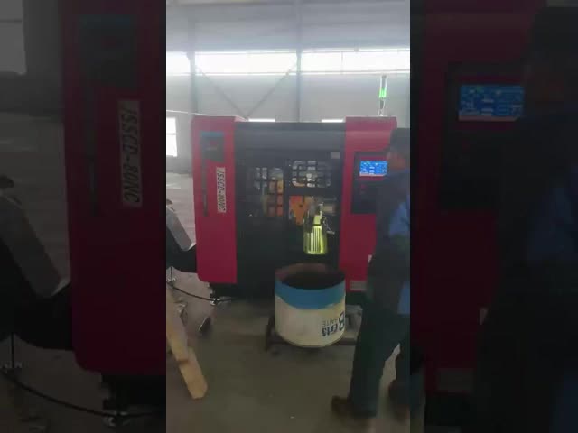 7.5KW CNC Circular Saw Machine 20rpm-68rpm Heavy Duty Metal Cutting