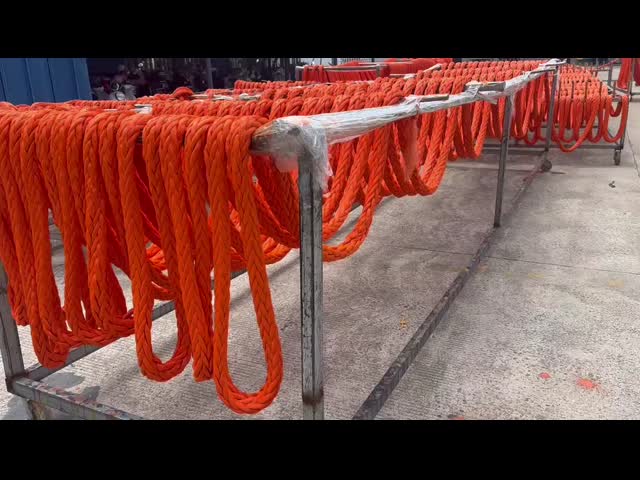 12 Strand UHMWPE Marine Rope 6mm-96mm High Strength Towing
