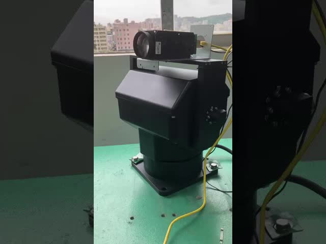 Weatherproof Robust Heavy Duty Pan Tilt Mechanism 30 Degrees Per Second