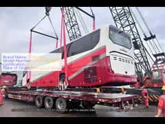 11m Electric Coach Bus Luxury Tourist Bus 46 Seater Sustainable Public Transport Solutions