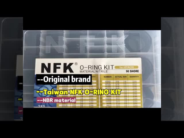 AS 568 Standard Series 506 Pieces Green Color Box O-Ring  Control Valve Seal Kit O Ring Kit Repair Kit