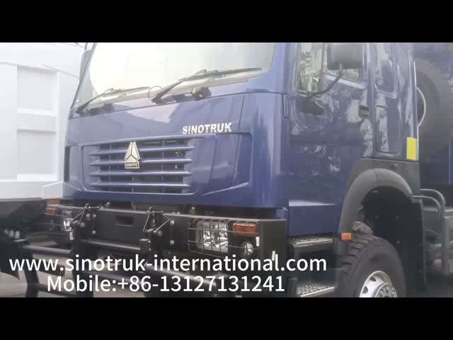 SINOTRUK HOWO Ghost Face Tipper Dump Truck LHD 6×4 371HP 20CBM