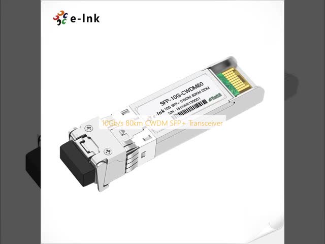 10Gb/s 10km CWDM SFP+ Transceiver