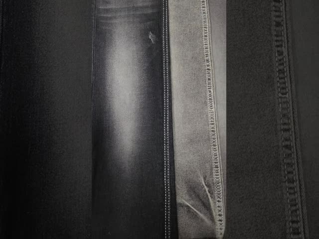 Stretch TWILL Style 55%Cotton Denim Fabric 8.3oz  For Women  Jeans Or child Pants