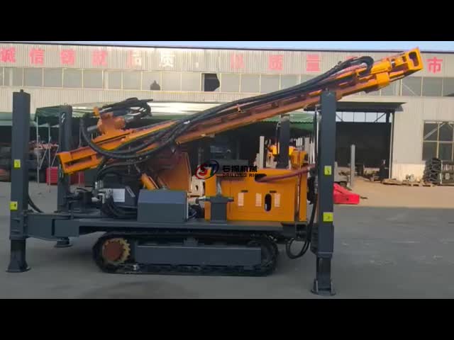 75mm 250m Truck Mounted Pneumatic Borewell Machine