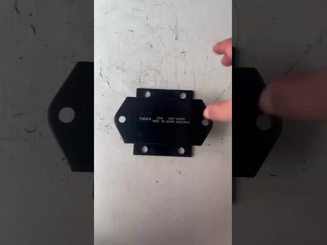 Montage du moteur du bus Yutong King Long 1001-06950 Composite métallique en caoutchouc vidéo