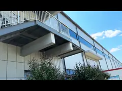 Eco Friendly Steel Structure Workshop Temperature Control Functionality