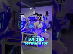 China One Seat 720 Degree Rotation Roller Coaster 9D VR Game 2*360 Simulator supplier