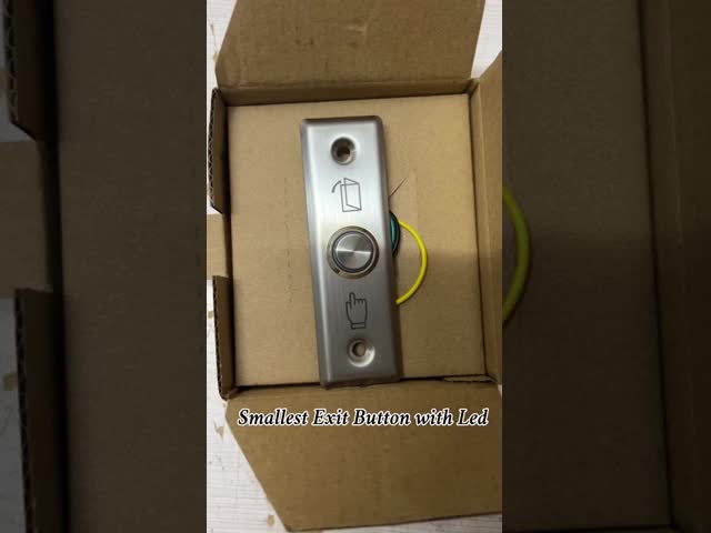 Contactless DC12V Emergency Exit Push Button Stainless Steel Materials