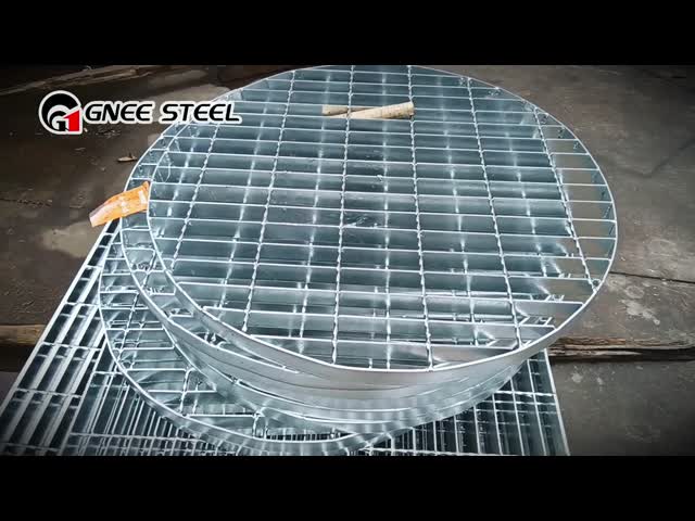 Mild Steel Heavy Duty Steel Grating 75mm x 6mm Metal Drain Grates Steel Bar Grating