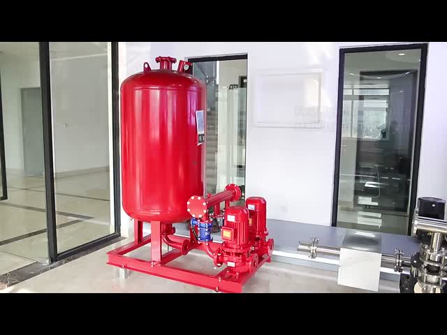 Customizable 1.5kw Cast Iron Fire Fighting Sprinkler System Booster Pump