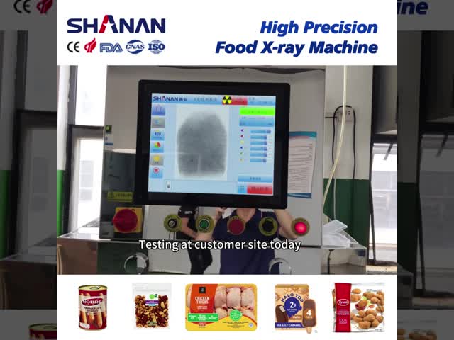 10Kg Food X Ray Machine For Chocolate Nut Cook Series Efficient Xray Foreign Object Detector Auto Metal Contaminant Removal
