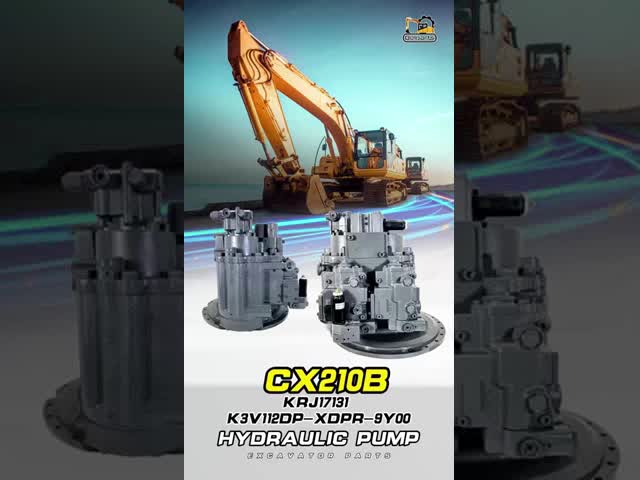 Belparts CX210B KRJ17131 excavator main pump KRJ6199 K3V112DP-XDPR-9Y00 for Mining Sites