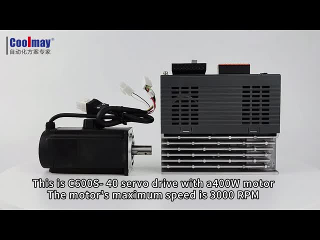 Single Phase AC220V Servo Drive PLC 0.4KW Servo Driver PLC Controller