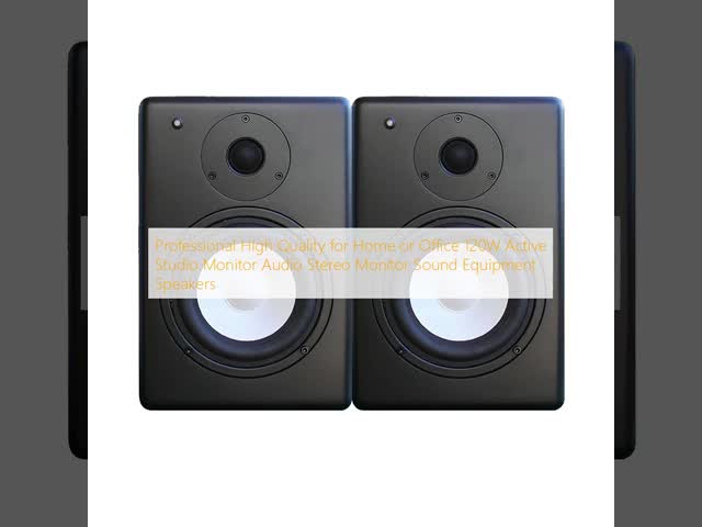 F606 Active Studio Monitor 60W Bluetooth Speaker with 6.5