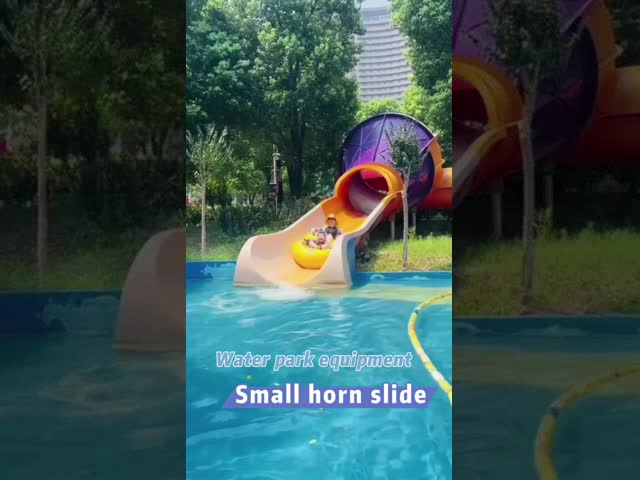 Funny Simple and Practical Water Village Resort Custom-made Slide Amusement Equipment Outdoor Water Playground Water Park
