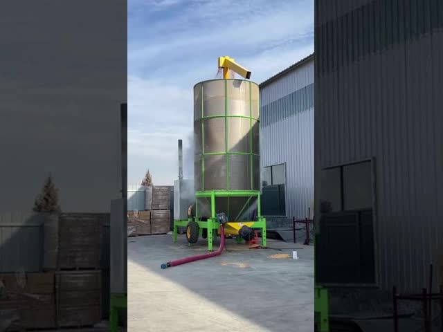 Efficient And Fast 12 Ton Mobile Corn Dryer.