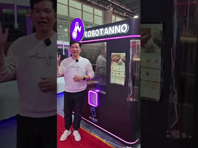 Automatic Coffee Robot Barista with Customizable Recipes