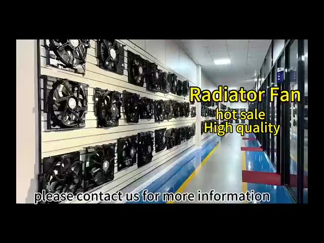 AC Cooling Radiator Electric Fan Assembly Car Electrical Cooling System Cooling Fan Radiator For VO LVO OE 31319166