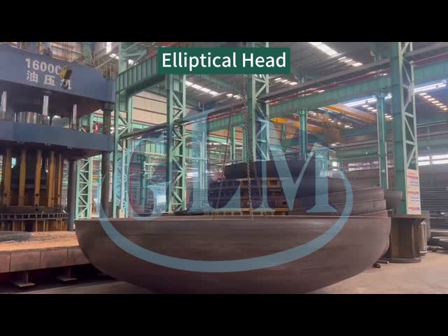 2000MM 20MM 2 To 1 Metal Steel Pipe Fitting Elliptical Tank Head Dimensions
