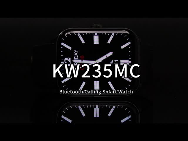 KW235M Islamic Prayer Smart Watch IP68 Women's Fashion Smart Watch Bluetooth Call