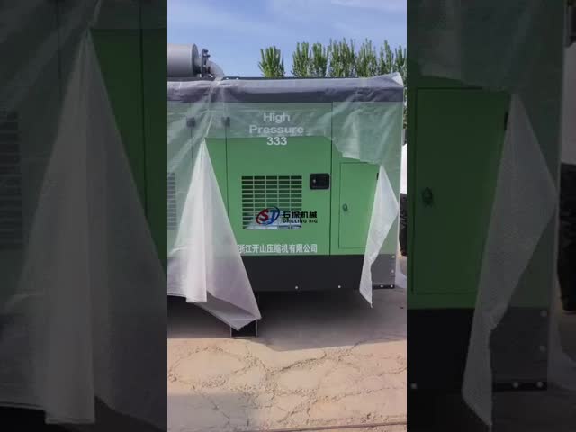 DTH Air Compressor Drilling Machine