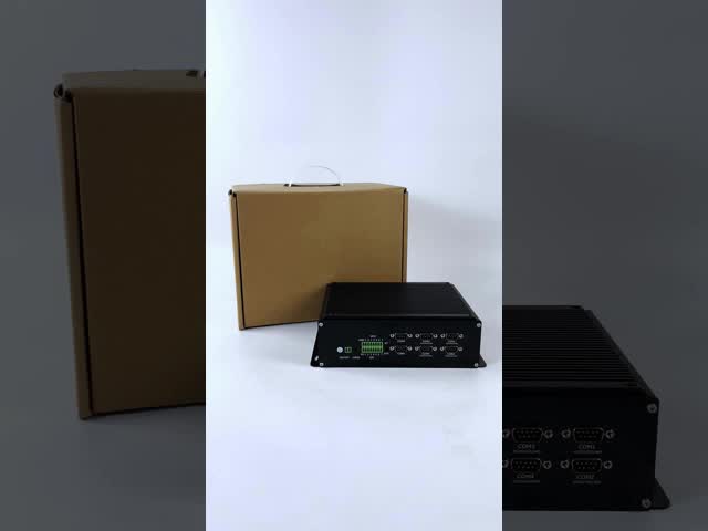 Intel I5 8305G Processor With 4 Display Dual Network 6 Serial Port Industrial PC