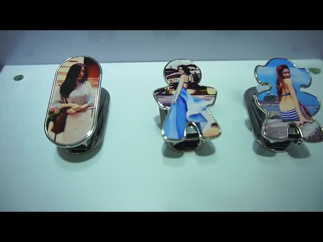 Blank Custom Sublimation Stainless Steel Business Card Holder