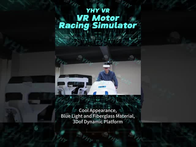 White Motor Bike Simulator Arcade Game Machine 9D Vr Motorcycle