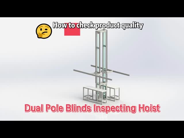 Double Working Position Roller Blinds&Curtain Inspection Hoist
