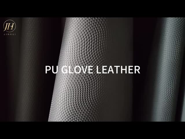 PU Rexine Leather For Gloves PU Wet Embossed Non Slip